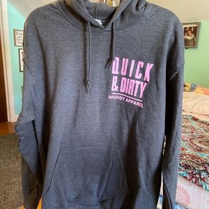 Woman’s Quick and Dirty hoodie size medium